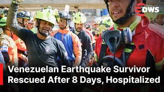 Venezuelan Earthquake Survivor Rescued From Rubble After 8 Days, Transferred to Hospital | AP1N