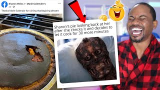 Sharon’s BURNT PIE vs The Internet | TOO FUNNY!! MEMES | Alonzo Lerone