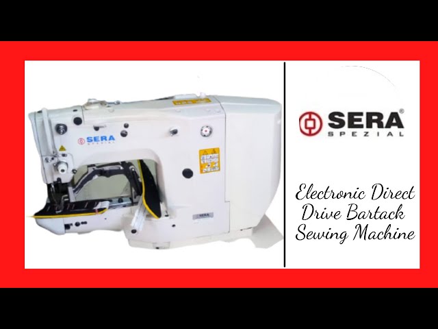 Sera Machine Industrial Sewing Machine - Sera - 9920 - Double Needle Post Bed Sewing ...