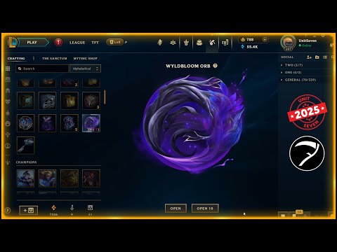 50x Wyldbloom Orb (Mega Orb Bundle) opening - League Of Legends