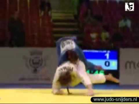 JUDO 2008 European Championships: Deborah Gravenstijn (NED) - Faith Pitman (GBR)