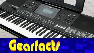 Video thumbnail for Yamaha PSR-E463 compilation by Gearfacts