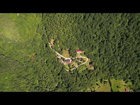 Romania - Hunedoara Clopotiva Summer 2023 - second drone footage of Retezat mountains