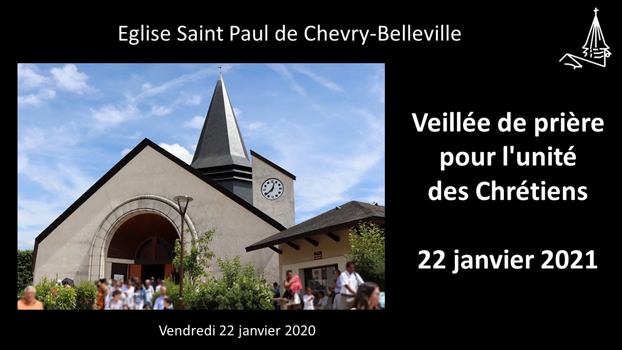Veillée de prière pour l'unité des Chrétiens