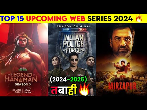 Upcoming Web Series In Hindi | Upcoming Hindi Web Series 2024 | Indian Police Force Release Date