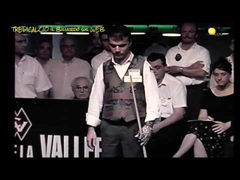 ZITO vs MAGGIO - FINALE 3° CAMPIONATO ITALIANO BILIARDO  2002 @TREDICALCIO