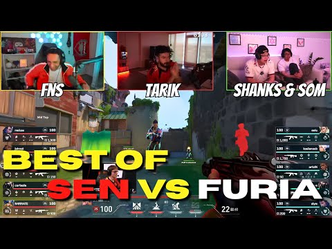 Best of SEN vs FURIA ft  FNS, Tarik, Shanks and s0m