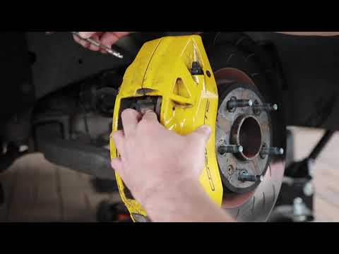 C7 Corvette Brake Pad Swap