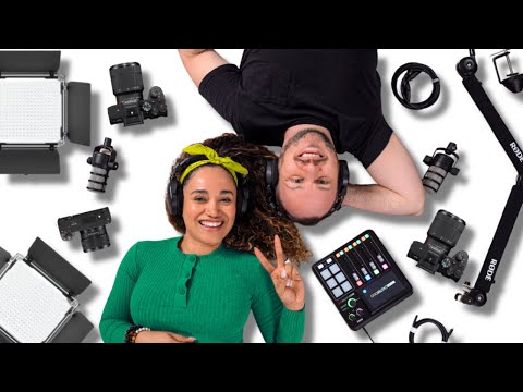 Two Person Multi-Camera Podcast and Live Streaming Setup ( BEGINNERS)