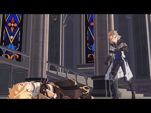 Aether felt Albedo's rage | Genshin Impact