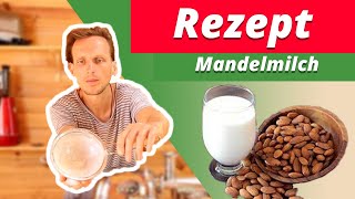 Mandelmilch selber machen mit dem Angel Juicer (roh / vegan)