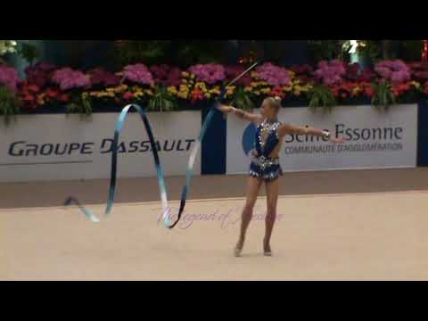Kseniya MOUSTAFAEVA (FRA) ribbon - 2013 Corbeil AA