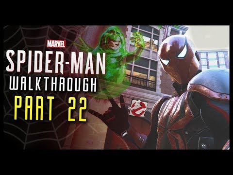 Spider-Man PS4 Walkthrough Part 22 Ghostbusters + TOMBSTONE Boss