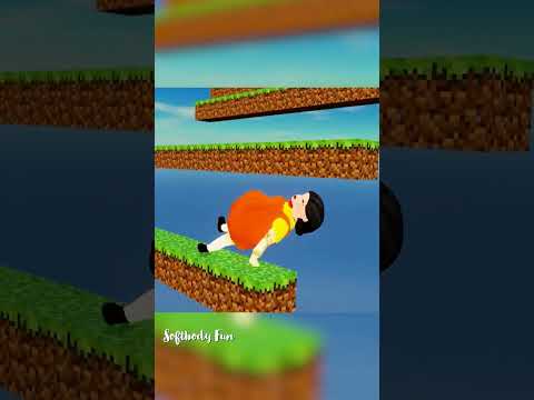 ⚡😂 Squid Game Doll Funny Fall Ragdoll Animation