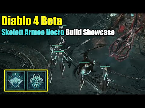 Diablo 4 Beta | Skelett Armee Necro | Build Showcase