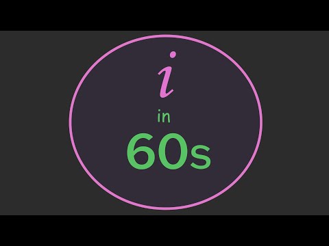 Imaginary Numbers in 60 Seconds