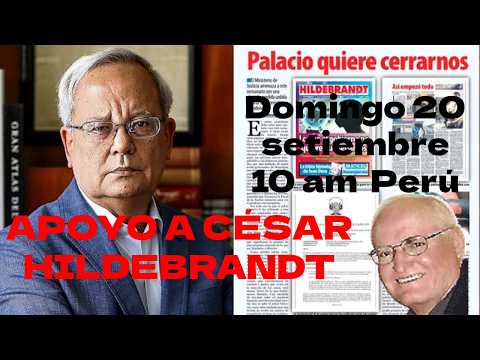 APOYO A CÉSAR HILDEBRANDT