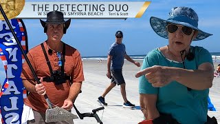 Metal Detecting A Spring Break Day New Smyrna Beach Florida | The Detecting Duo