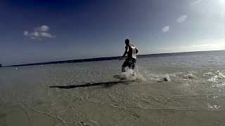 preview picture of video 'FAIL at Skim Surfing - Camotes, Philippines (GoPro HERO3 Black Edition)'