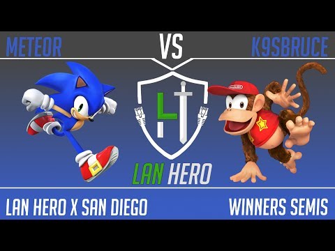 LHxSD Monthly - Meteor (Sonic) vs MF LH K9sbruce (Diddy Kong) - Winners Semis