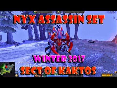 Winter 2017 Treasure III : Nyx Assassin Set - Sect of Kaktos Dota 2
