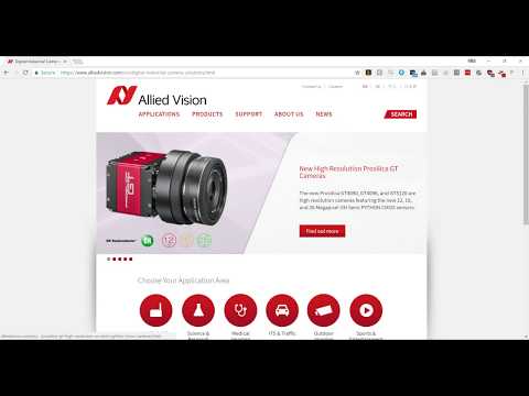 How to install your Allied Vision camera drivers