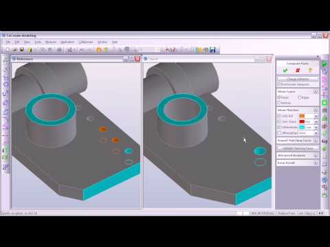 3D CAD: Creo Elements/Direct Modeling Compare Parts