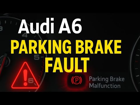 U140A00 Terminal 30- Open Circuit Audi A6 parking brake fault