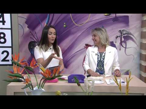 Strelitzia em Biscuit por Alessandra Assi - 22/07/2017 - Mulher.com - P1/2