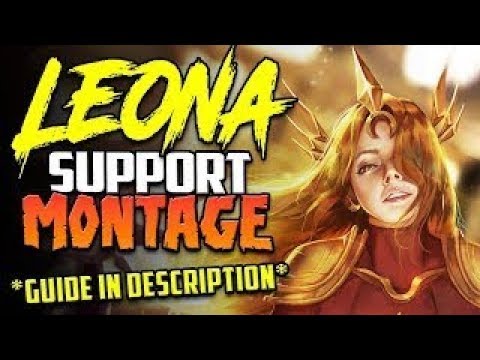 LEONA FIRST SUPPORT MONTAGE 2019 !!!  ( BEST MOMENTS )  Best Leona Plays League of Legends