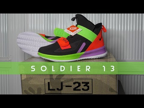 LEBRON SOLDIER 13. the upgrade.
