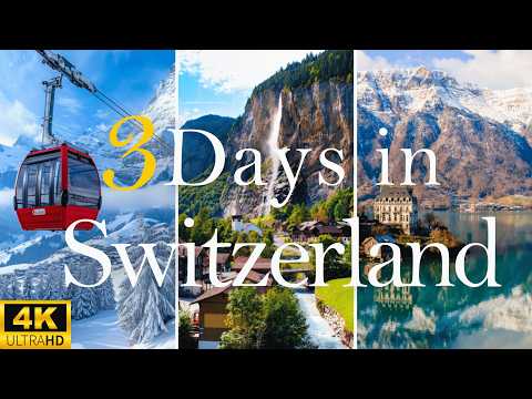 How to Spend 3 Days in SWITZERLAND (Interlaken, Grindelwald & Lauterbrunnen)