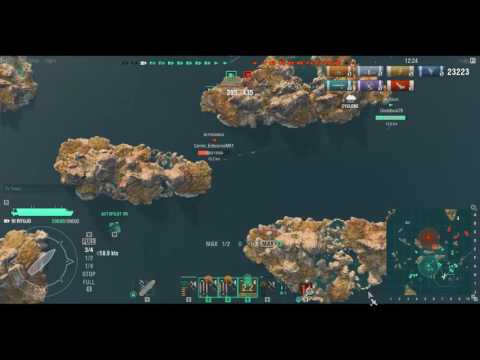 World of Warships 0.5.14.1: Ryujo Battle 01