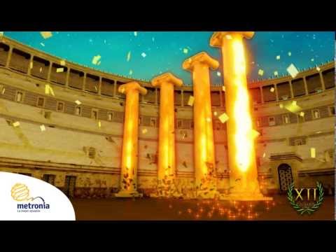 "XII Caesares" Ganar Juego Videobingo Premio 4 COLUMNAS