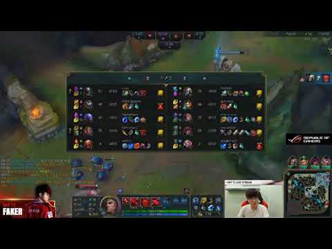SKT Faker stream Swain, KDA 3/8/5. Aug 19, 2018