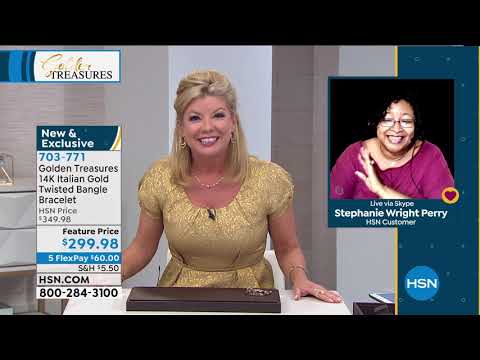 HSN | Golden Treasures Jewelry 04.14.2020 - 06 PM