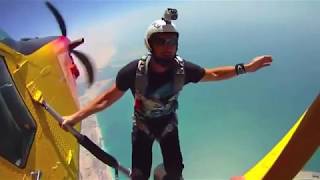 PARACAIDISMO ESPECTACULAR Sobre la Isla Palmera