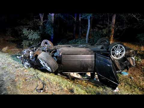 Poważny wypadek na DK27 pod Nowogrodem Bobrzańskim. Ranny kierowca