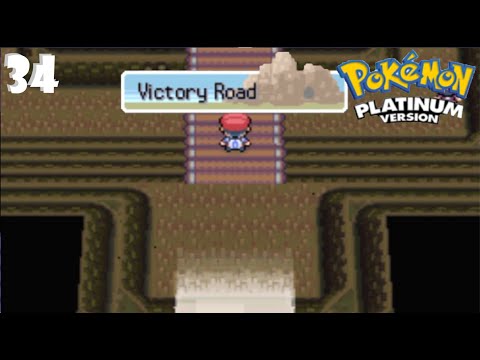 Entering Victory Road  | #34 Pokemon Platinum Walkthrough