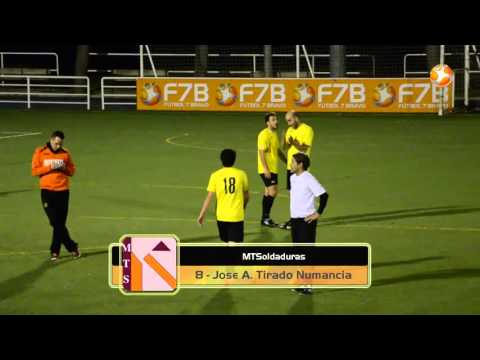 Fútbol 7 Bravo. Tercera GI. Jornada 17. MTSoldaduras 1 - 2 Tentaciones  NC
