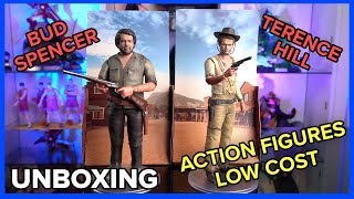 BUD SPENCER E TERENCE HILL ACTION FIGURE UNBOXING oakie doakie recensione review