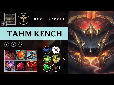 Tahm Kench Support vs Bard - KR Diamond Patch 25.23