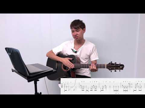 「獨奏曲」Petteri Sariola - Cissy Strut Fingerstyle Guitar Lesson 4 吉他譜、吉他伴奏、吉他教學、Guitar tab、Cover