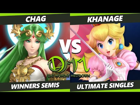 DAT Monday Meltdown 238 Winners Semis - Khanage (Peach) Vs. Chag (Palutena) SSBU Ultimate Tournament