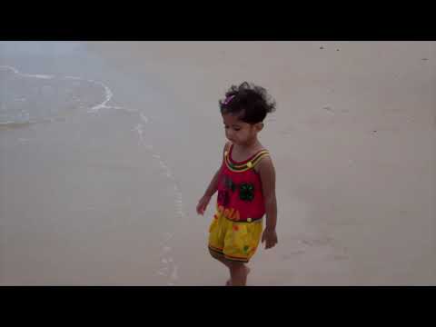 Dishita's first encounter with sea #Shorts
