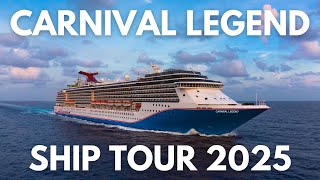 Inside the Carnival Legend | Complete Cruise Ship Tour & Review 2025