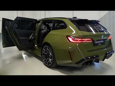 NEW 2025 BMW M5 Touring (727hp) - Sound & Visual Review!