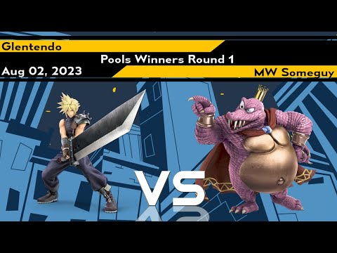 Xeno296 Pools Winners Round 1 - Glentendo (Cloud) vs Someguy (King K Rool) - Smash Ultimate