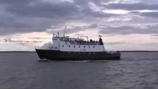 preview picture of video 'Ferry Liisi route Parnu - Kihnu - Parnu  Estonia'