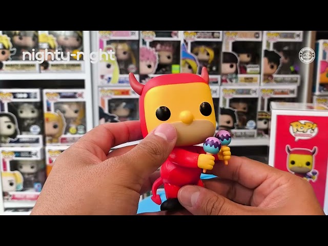 Vídeo relacionado con Funko Pop! - Figura de Vinilo de Homero Malvado de Los Simpson, 4.33 Pulgadas, Maracas, Exclusiva
